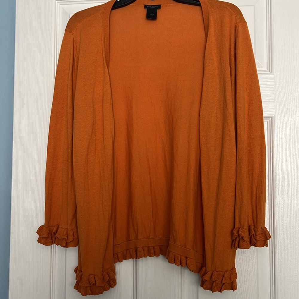 Burnt orange And Taylor cardigan